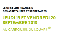 Média réf. 252 (3/4): Bannières publicitaires pour le salon Carrefour des Assistantes