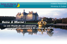 Média réf. 246 (1/2): Campagne emailing Tourisme 77 : 